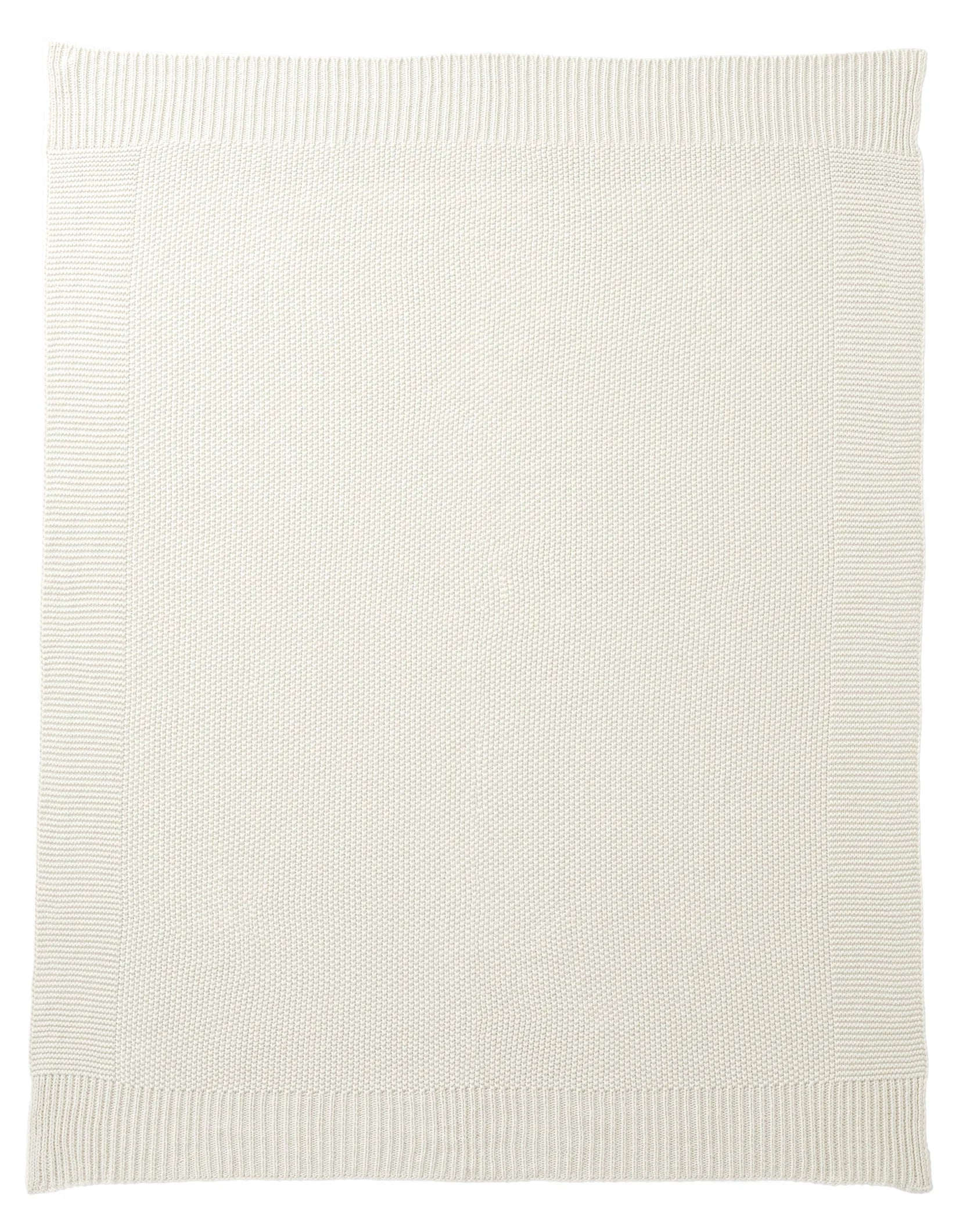 Better Homes and Gardens, Chunky Knit Papyrus Throw, Cotton-Blend, 50"X60", 2.3 Lb, All Ages