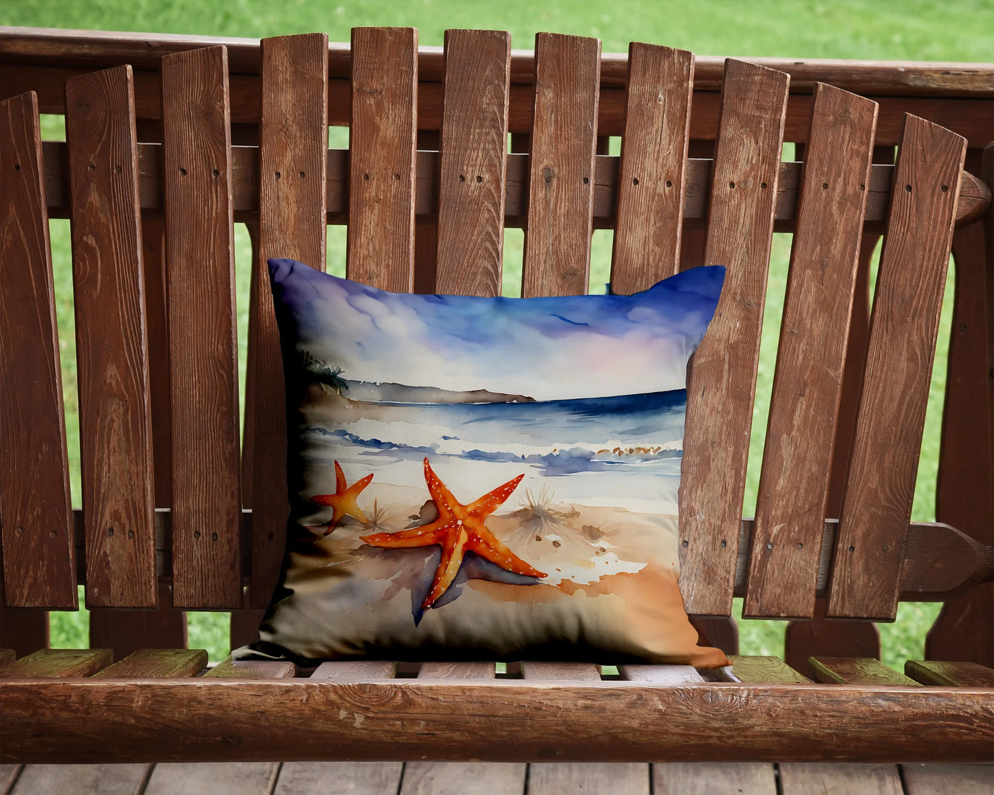 Starfish Throw Pillow