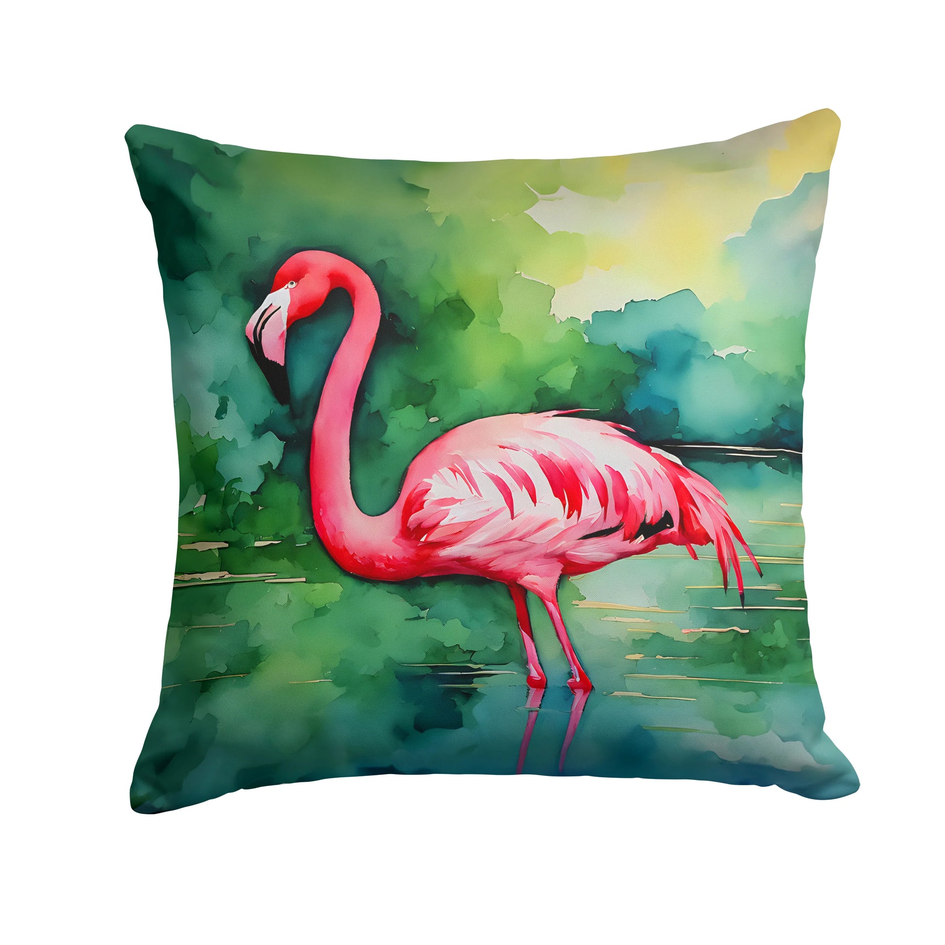 Flamingo Throw Pillow